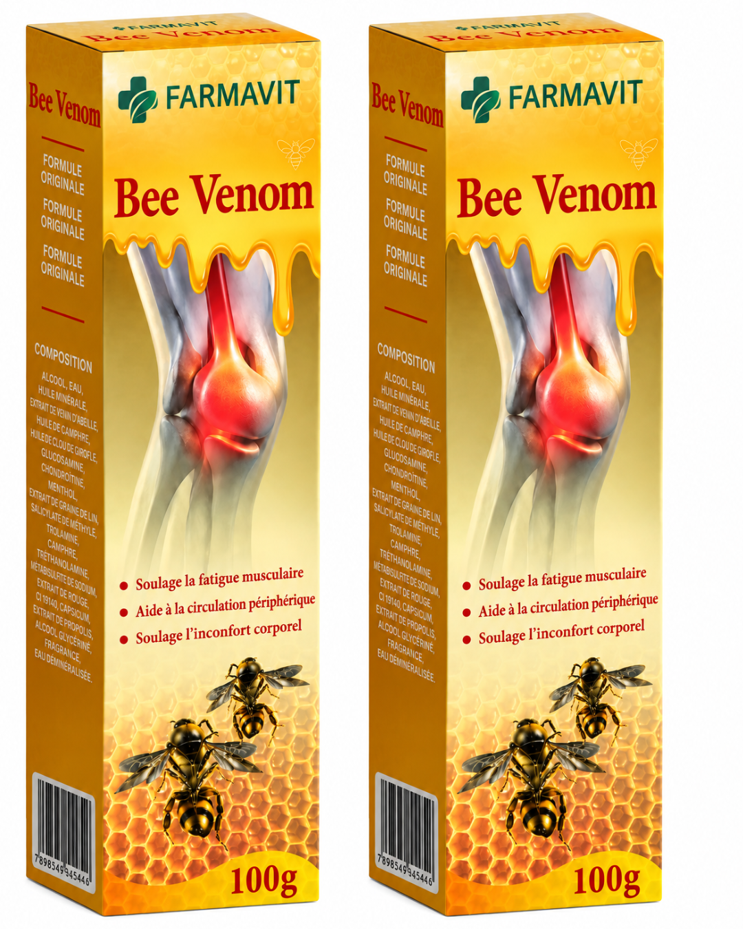 Pomada Bee Venom Farmavit – livraison gratuite dans toute la France 🇫🇷
