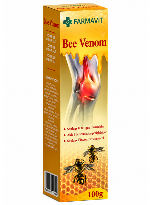 Pomada Bee Venom Farmavit – livraison gratuite dans toute la France 🇫🇷