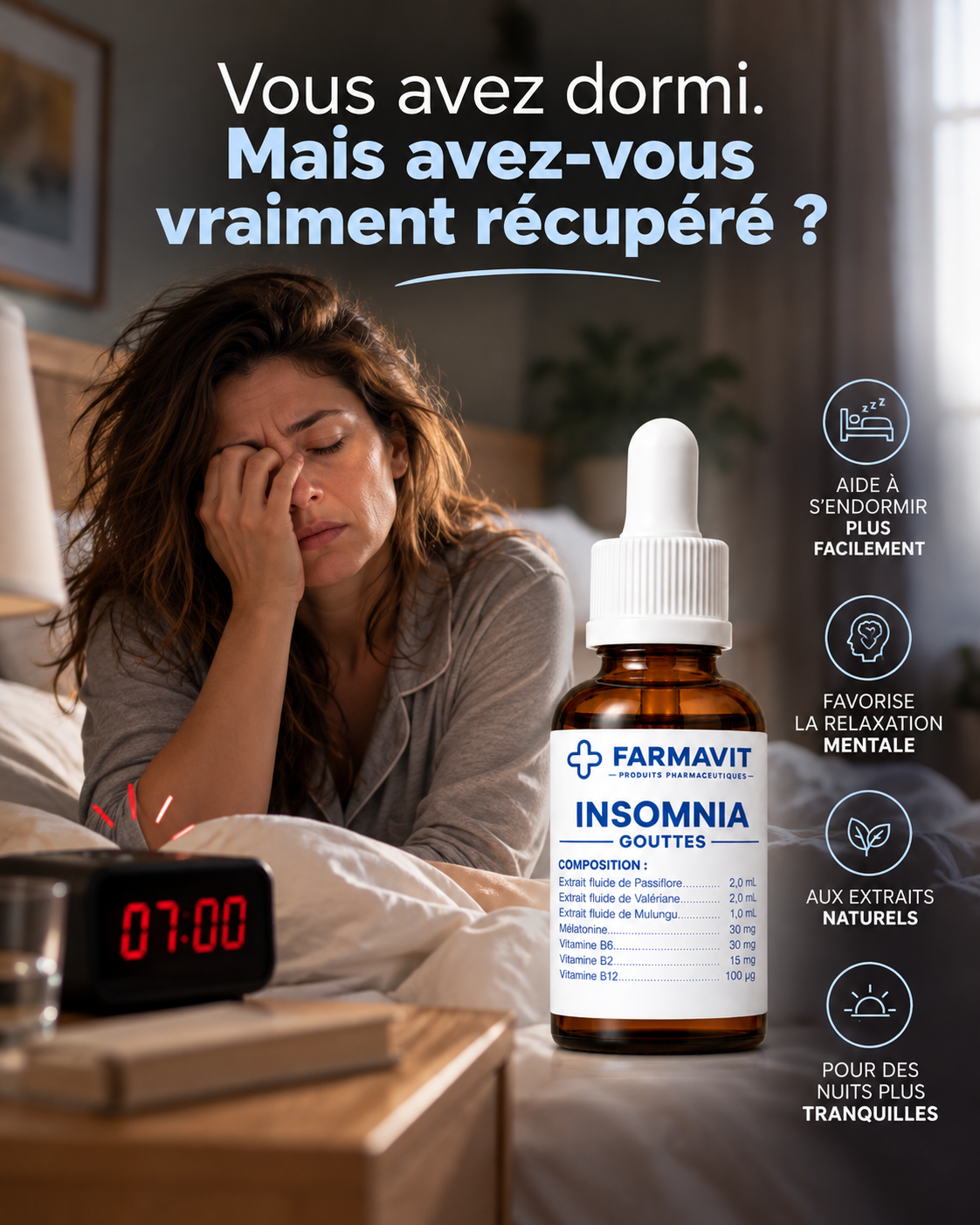 Formule contre l’insomnie - Livraison gratuite dans toute la France 🇫🇷